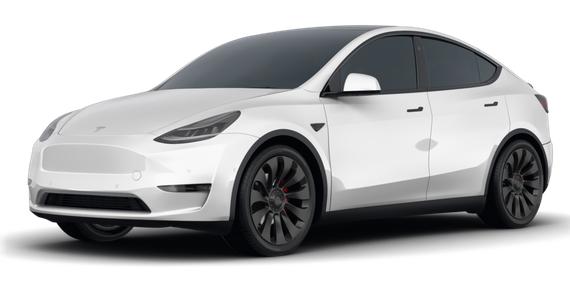 TESLA MODEL Y 2021 5YJYGDEF2MF245134 image